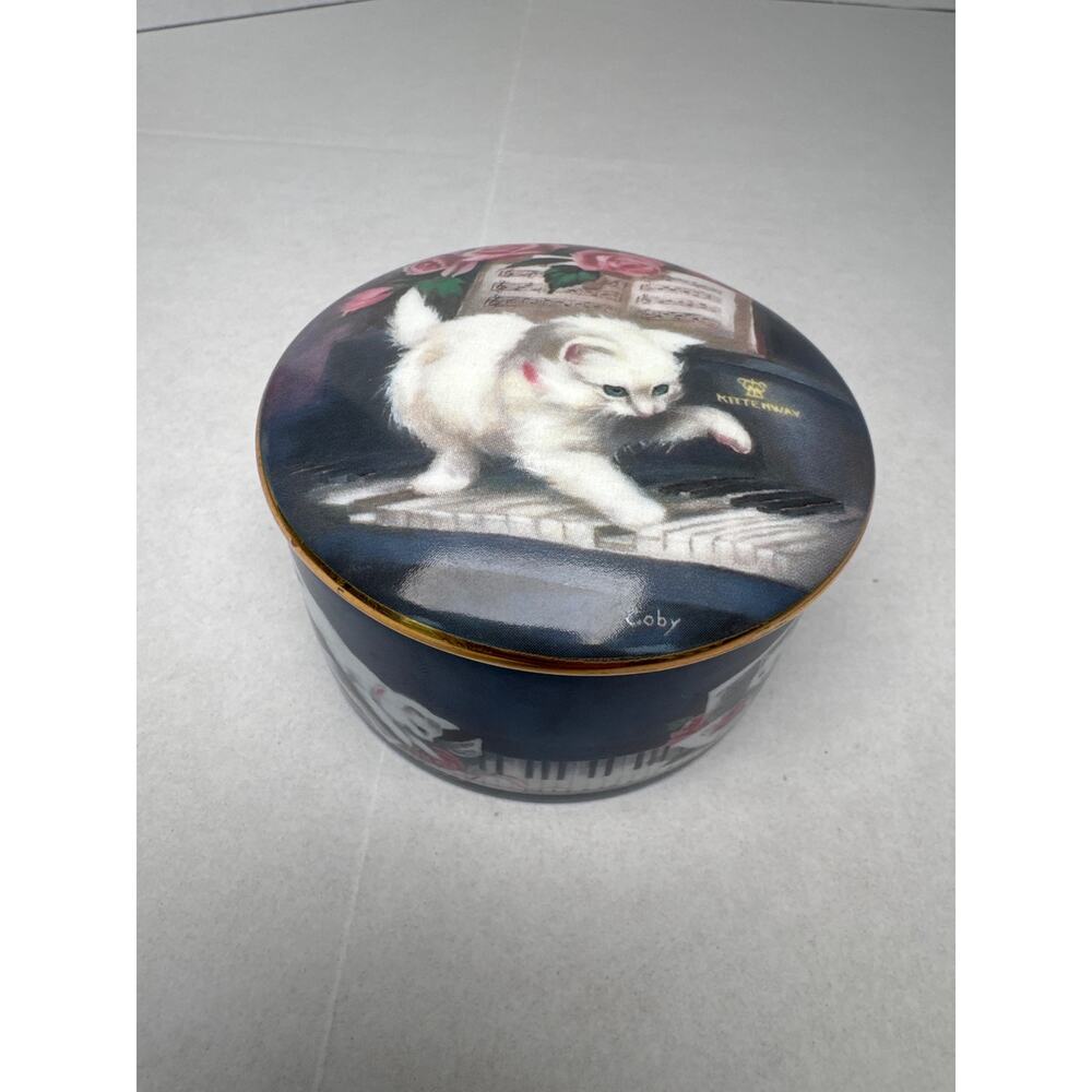 kitten on the keys music box by Zez Confrey 1991 Ardleigh Elliott & Sons works